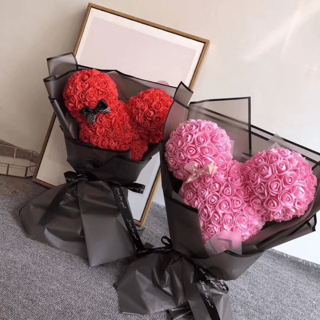 The Beauty Mouse Bouquet en forme de mickey