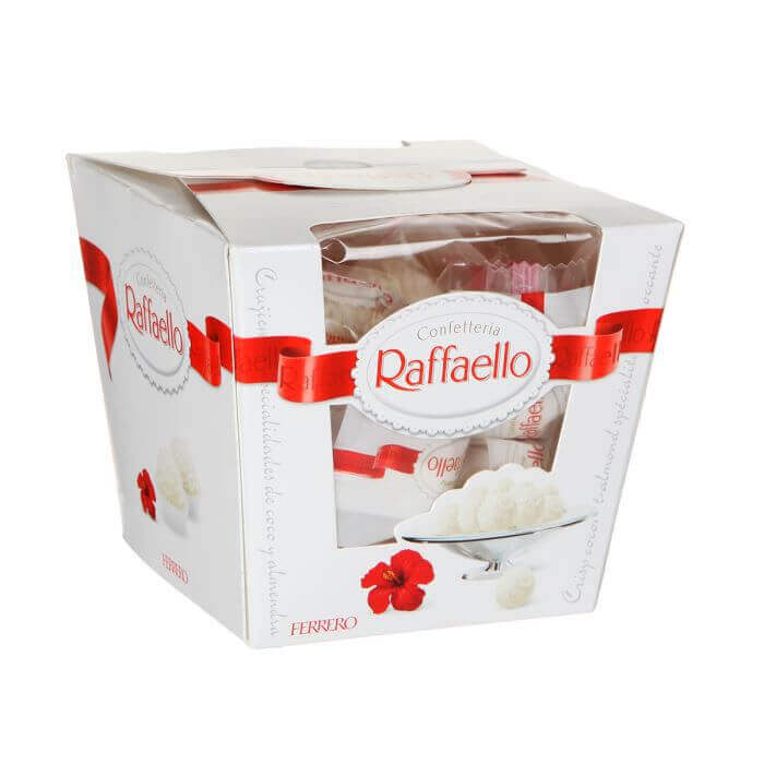 Boite de Raffaello ferrero france commerciale confetteria 18 gaufrett 1 | The Luxury Box