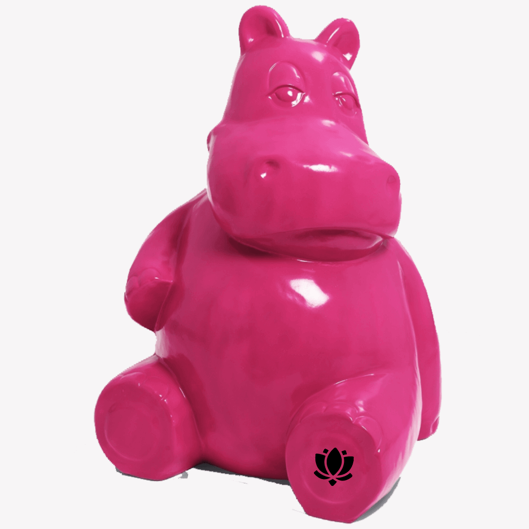 Hippopotame en resine (7) Hippopotame en resine 7 | The Luxury Box