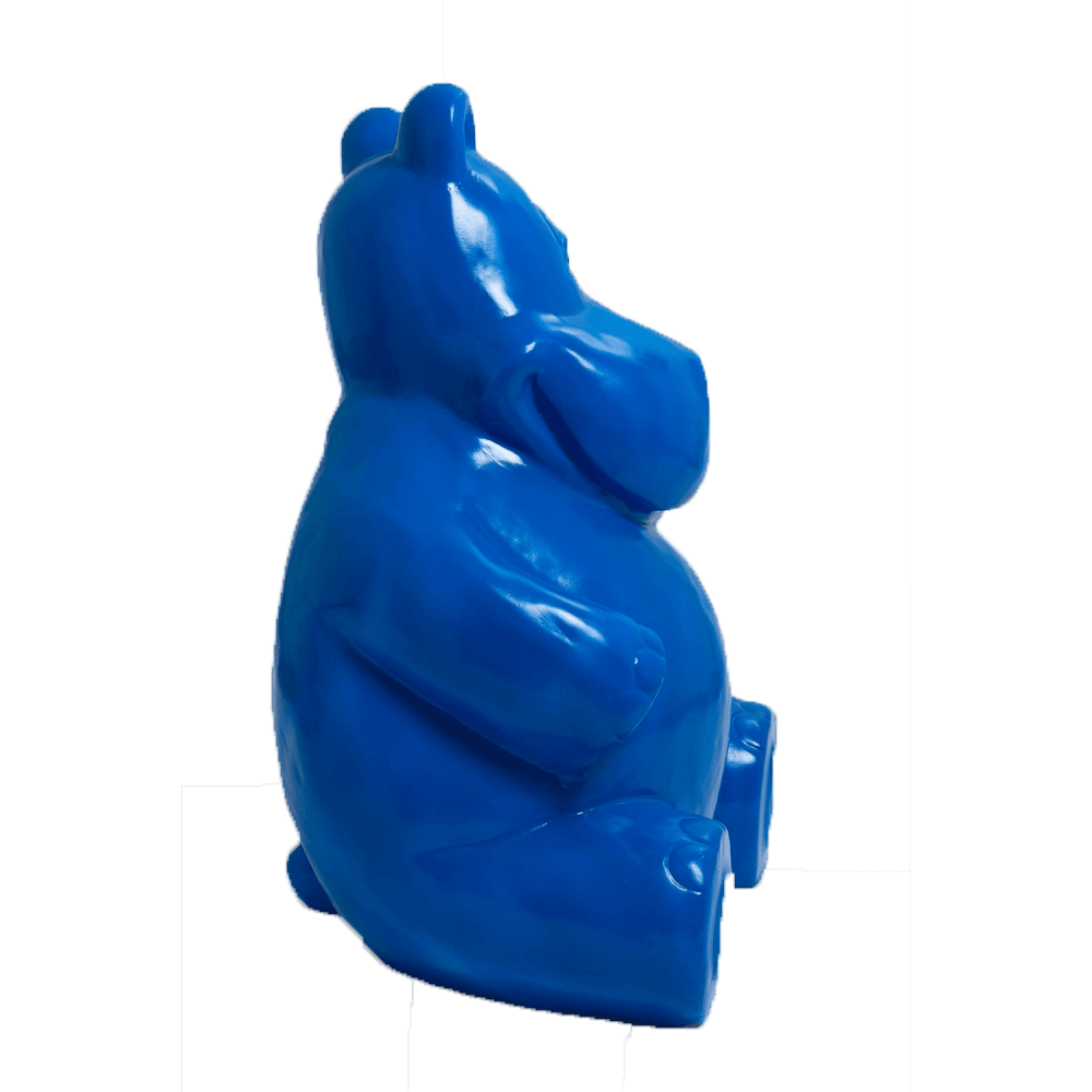 Hippopotame en résine (8) Hippopotame en resine 8 1 | The Luxury Box