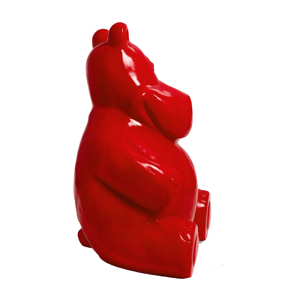 Statue hippopotame en resine (36) Statue hippopotame en resine 36 | The Luxury Box