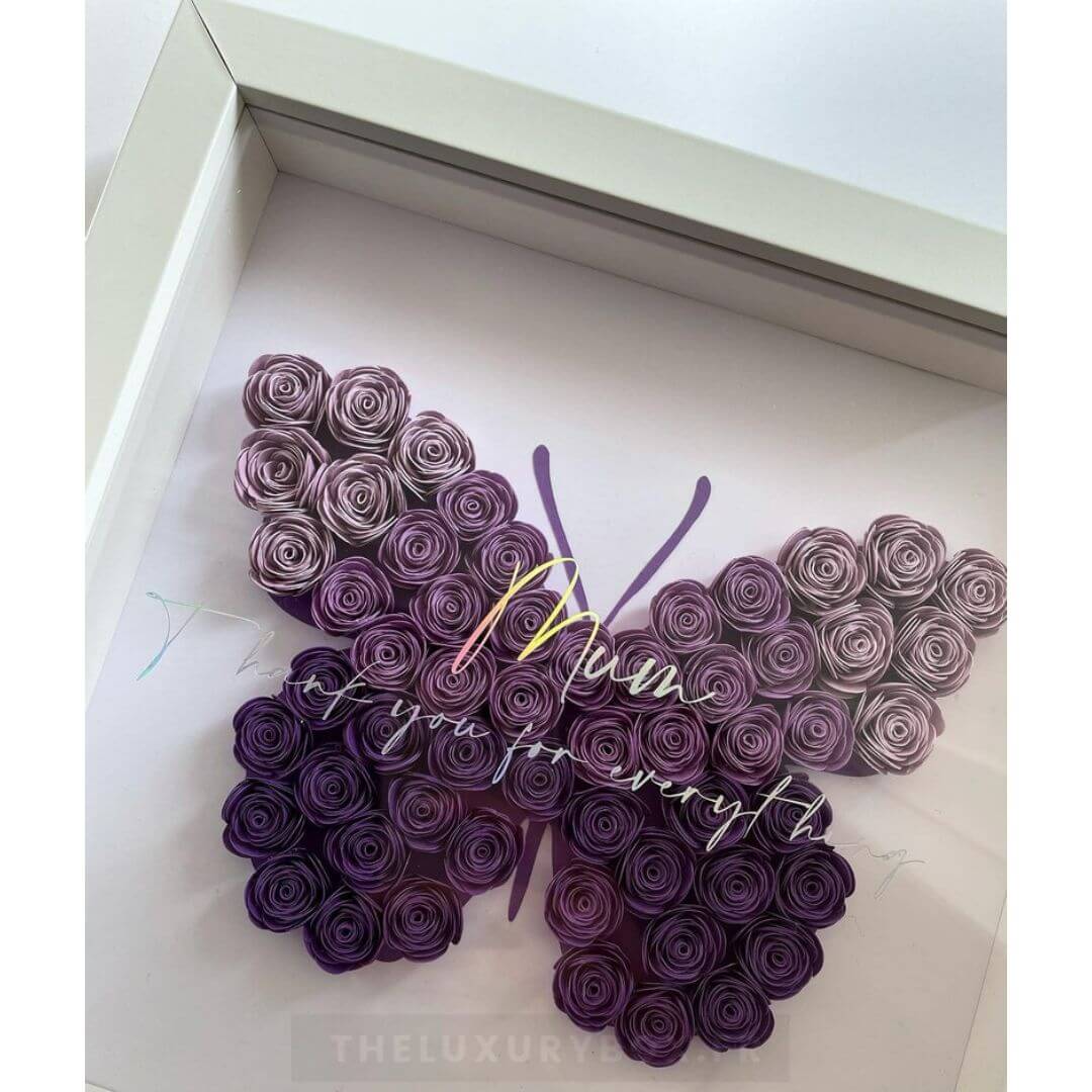 The Frame Box (17) Cadre avec fleurs