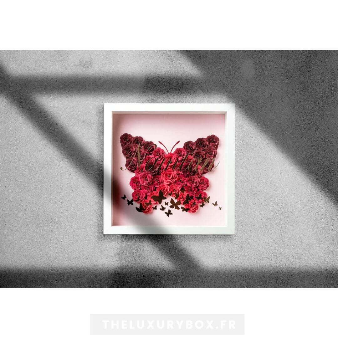 The Frame Box (5) Cadre avec fleurs
