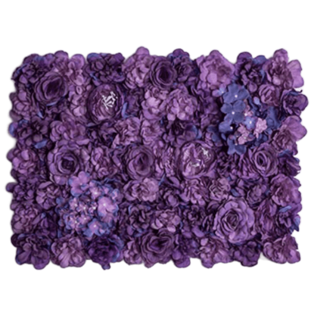 Mur de fleurs - Mauve Mur de fleurs Mauve | The Luxury Box