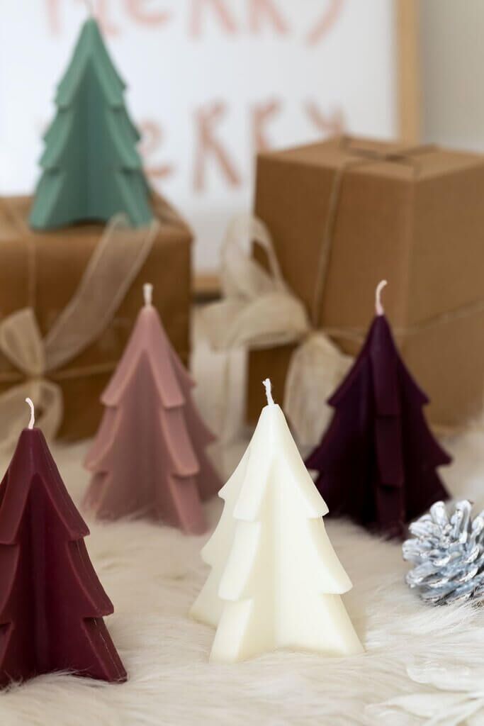 X-Mas (1) Bougie artisanale