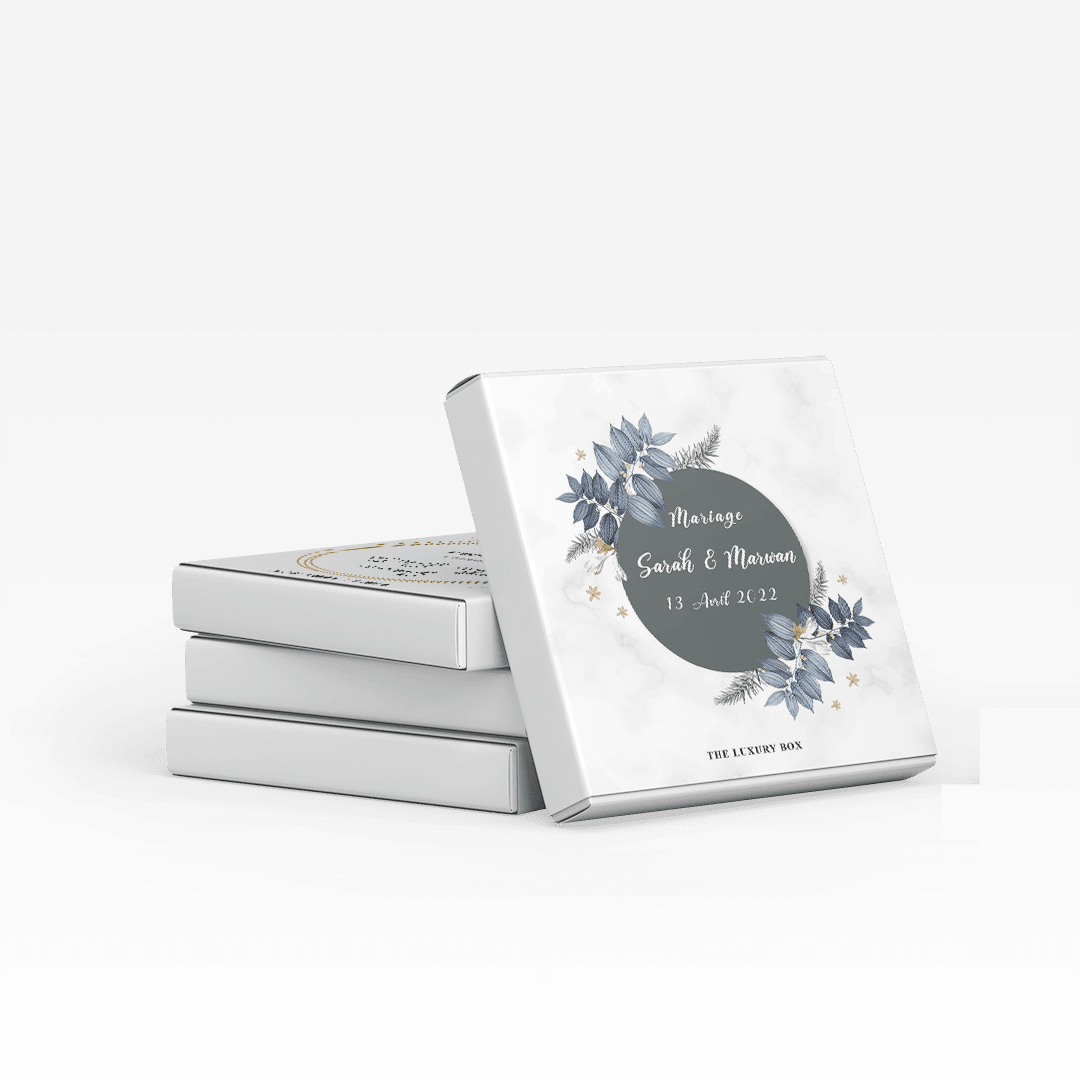 Chocolats personnalisés (4) Coffret de chocolats personnalisable