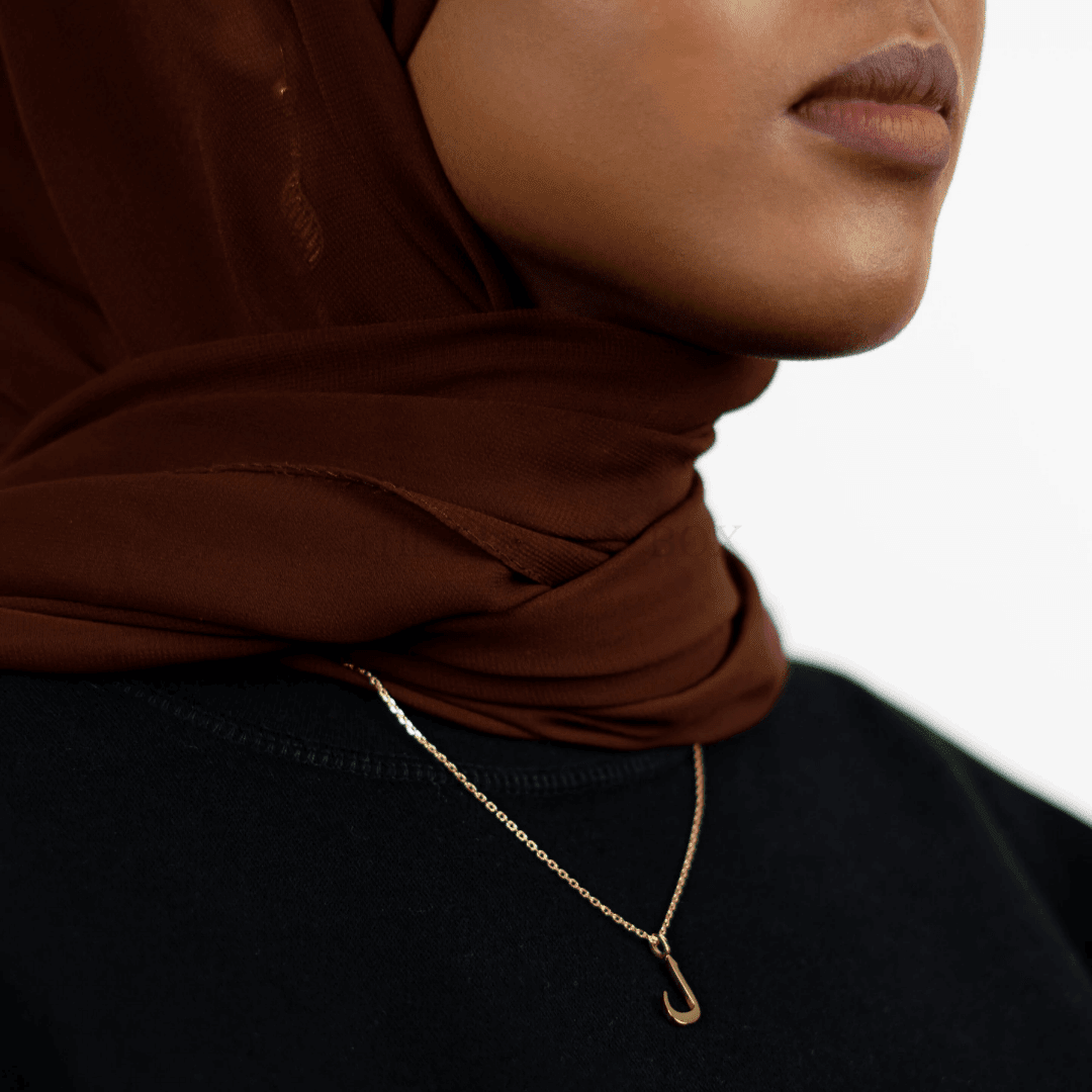 The Luxury Box Arabic Letter Name (5) Collier lettre arabe