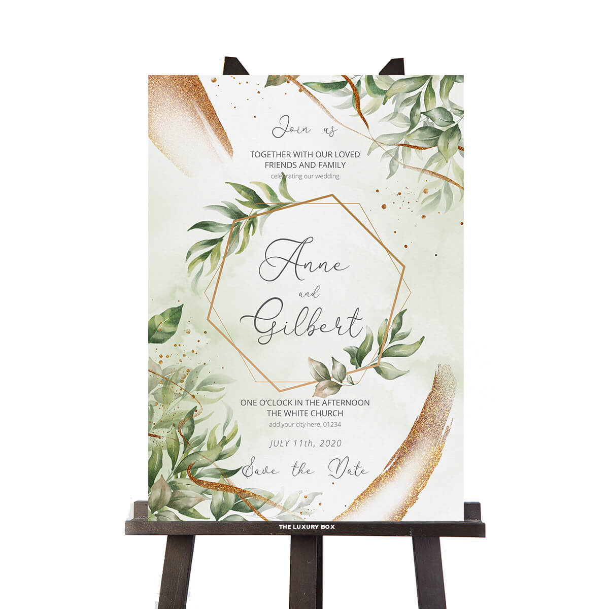 The Sign Box (1) Panneau welcome mariage