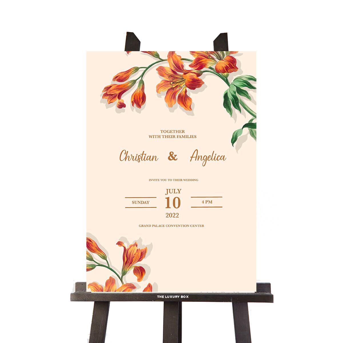 The Sign Box (14) Panneau welcome mariage