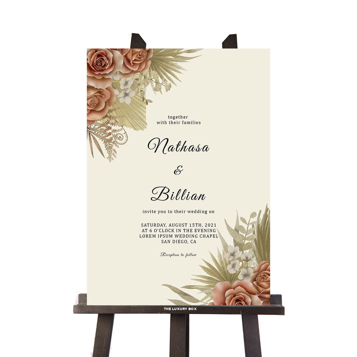 The Sign Box (1)I Panneau welcome mariage