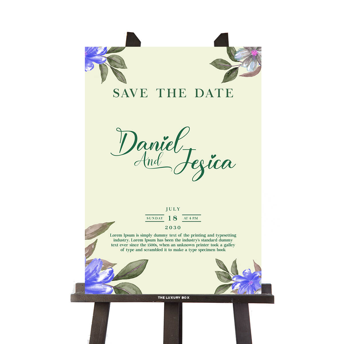 The Sign Box (2)I Panneau welcome mariage