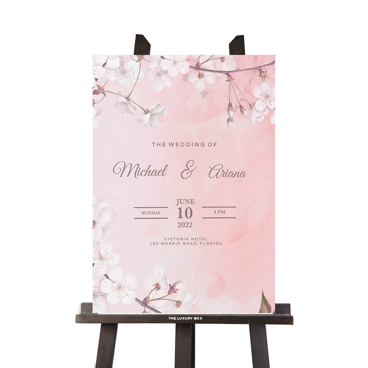 The Sign Box (8) Panneau welcome mariage