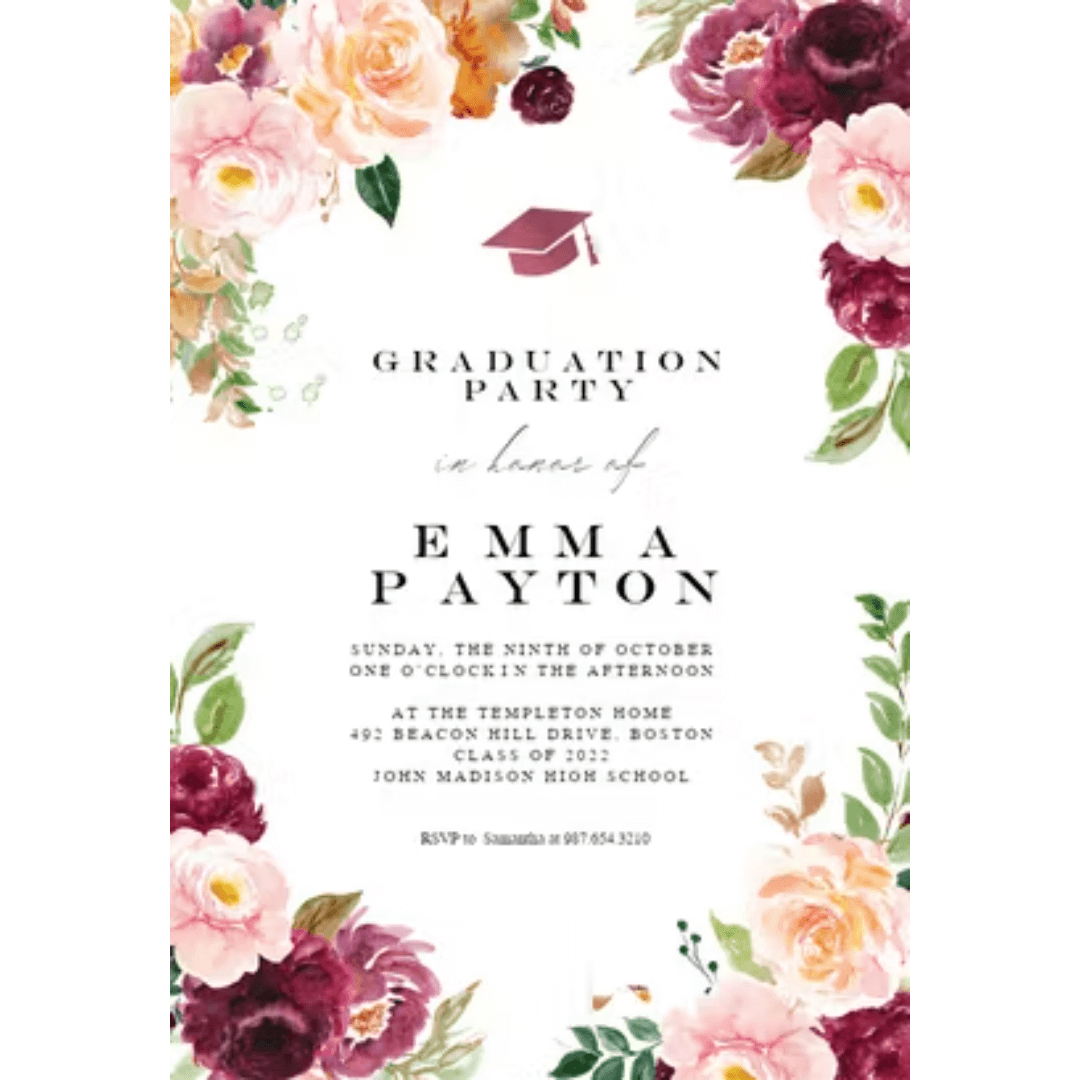 Invitation pour vos cérémonies Invitation pour vos cérémonies