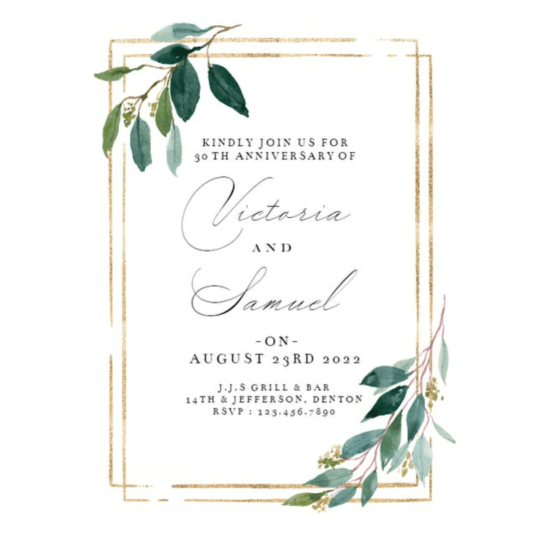 Invitation pour vos anniversaires Invitation pour vos anniversaires