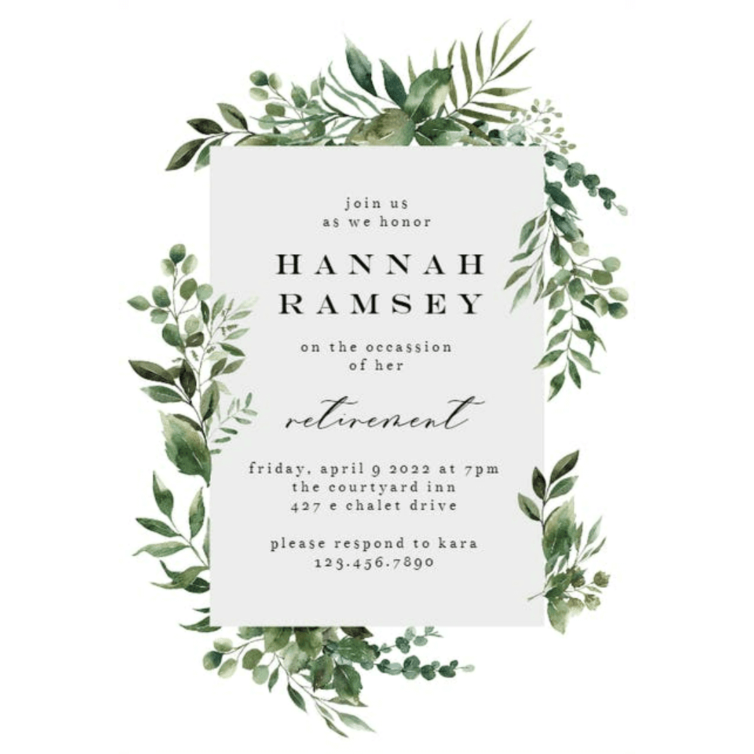 Invitation pour vos anniversaires Invitation pour vos anniversaires