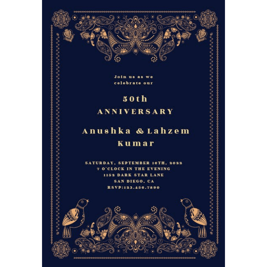 Invitation pour vos anniversaires Invitation pour vos anniversaires
