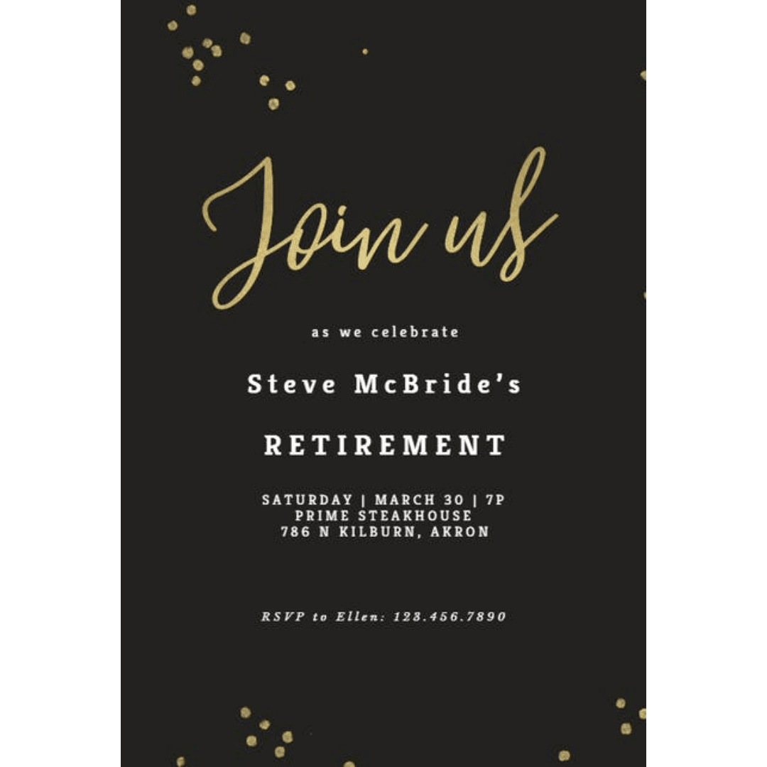 Invitation pour vos anniversaires Invitation pour vos anniversaires