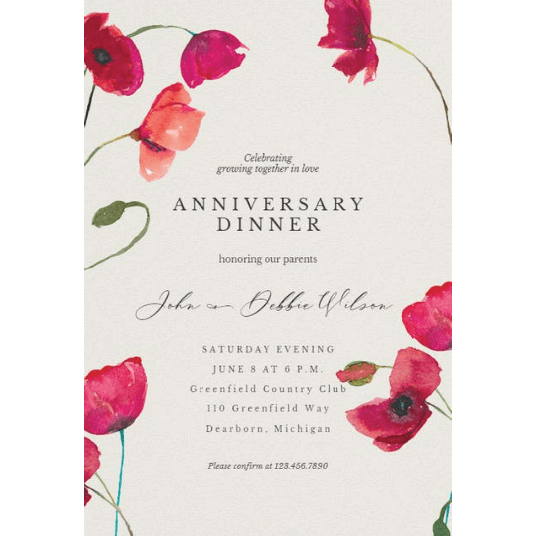 Invitation pour vos anniversaires Invitation pour vos anniversaires