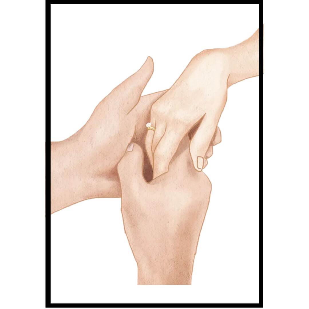 Ring-Love Cadre personnalisable
