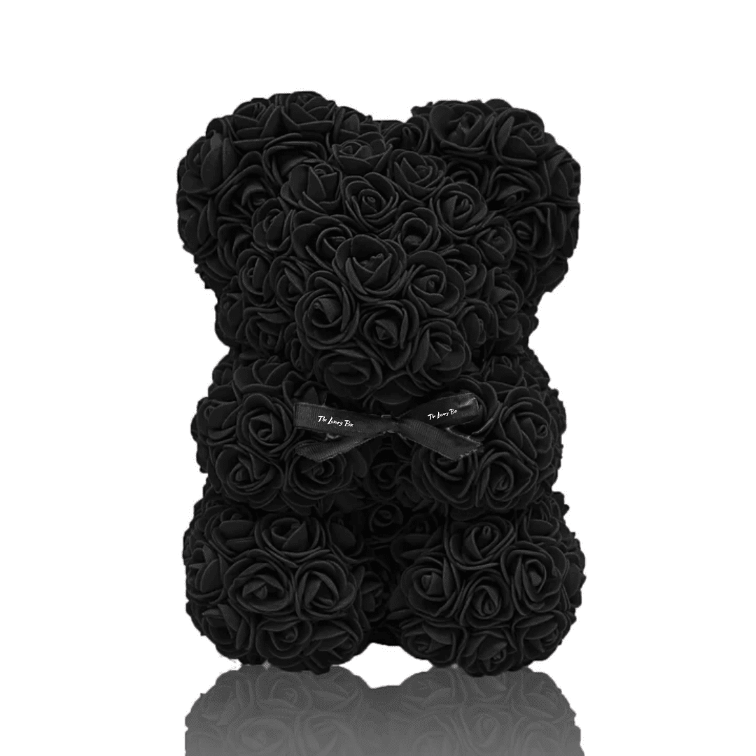 Petit ours de fleurs éternelles (6) Ourson de roses