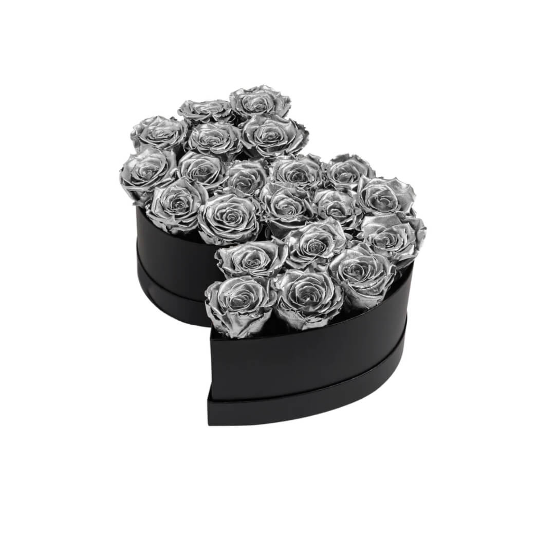 S_sliver Lettre de Roses Silver