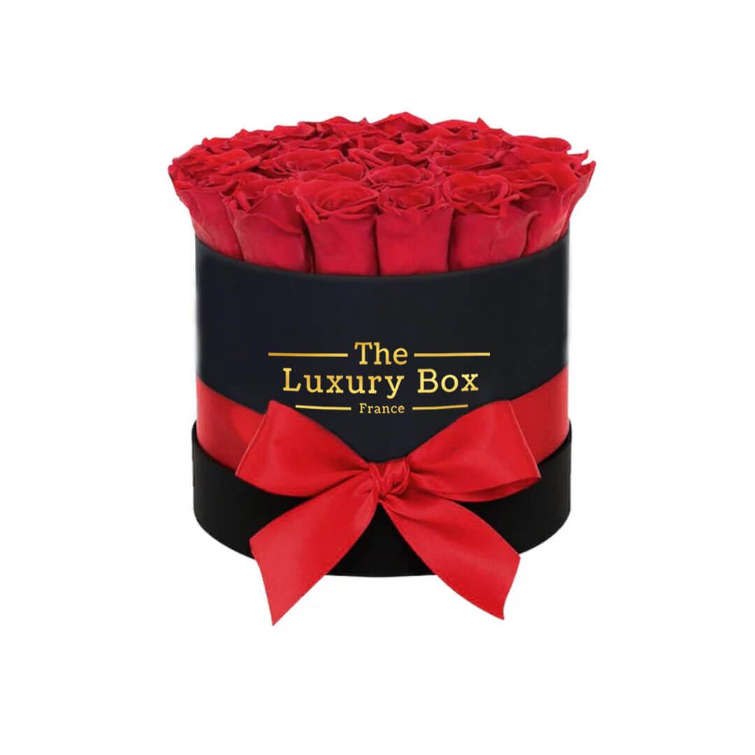 Cercle de roses éternelles - The Luxury Box Commander/Acheter un coffret de roses éternelles de la boutique en ligne The Luxury Box
