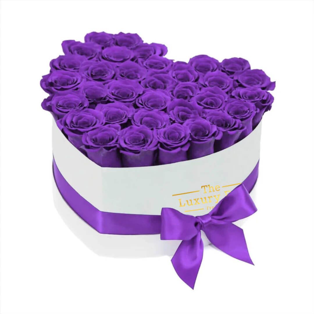 Coeur de roses éternelles Commander/Acheter un coeur de roses éternelles de la boutique en ligne The Luxury Box
