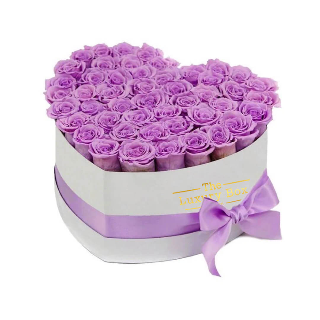 Coeur de roses éternelles Commander/Acheter un coeur de roses éternelles de la boutique en ligne The Luxury Box