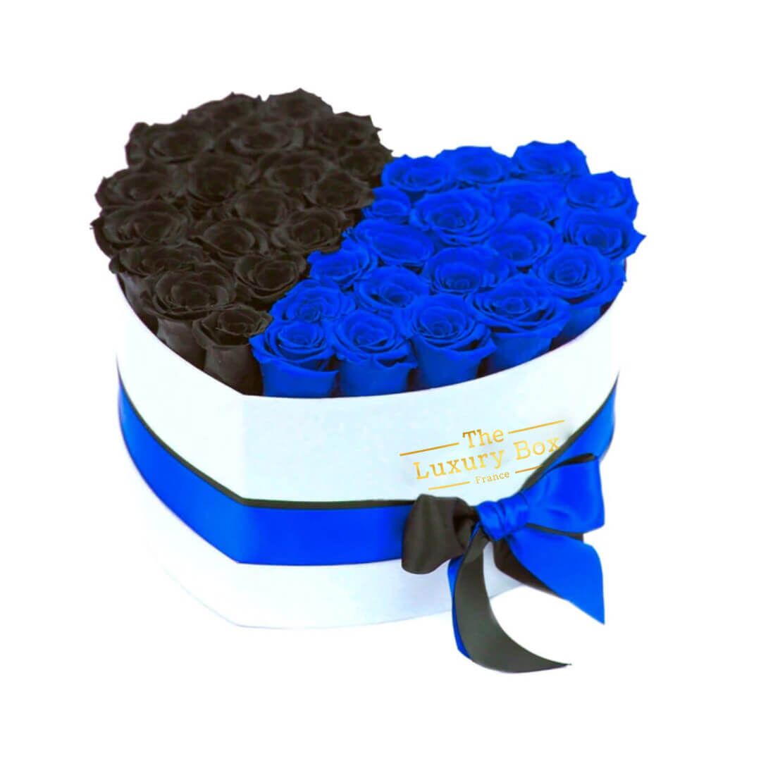 Coeur de roses éternelles Commander/Acheter un coeur de roses éternelles de la boutique en ligne The Luxury Box