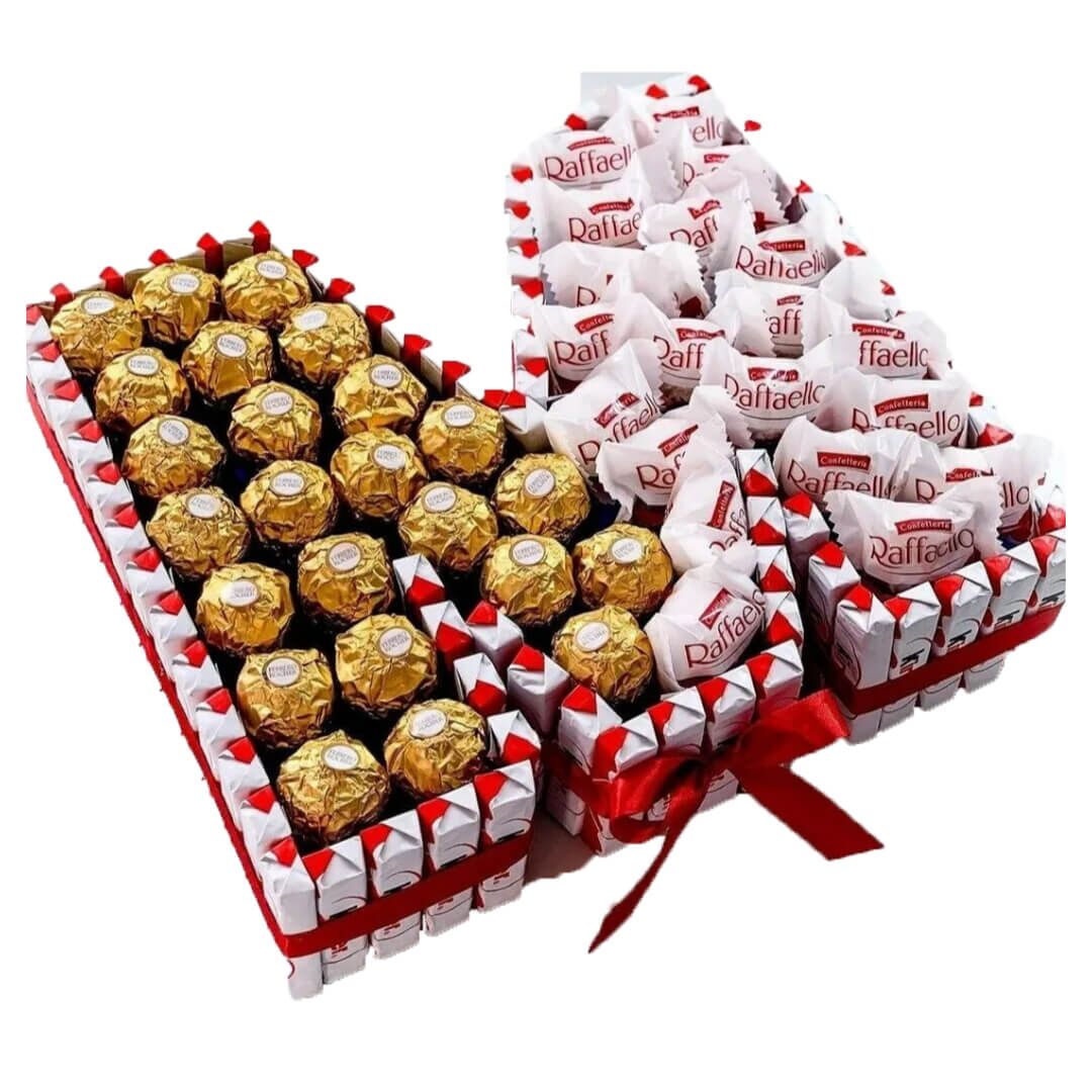 Coffret de chocolats en forme de Lettre Commander/Acheter un Coffret de chocolats en forme de Lettre de la boutique en ligne The Luxury Box