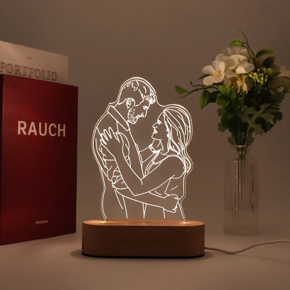Lampe LED 3D Personnalisable (3) Lampe LED 3D Personnalisable 3 | The Luxury Box