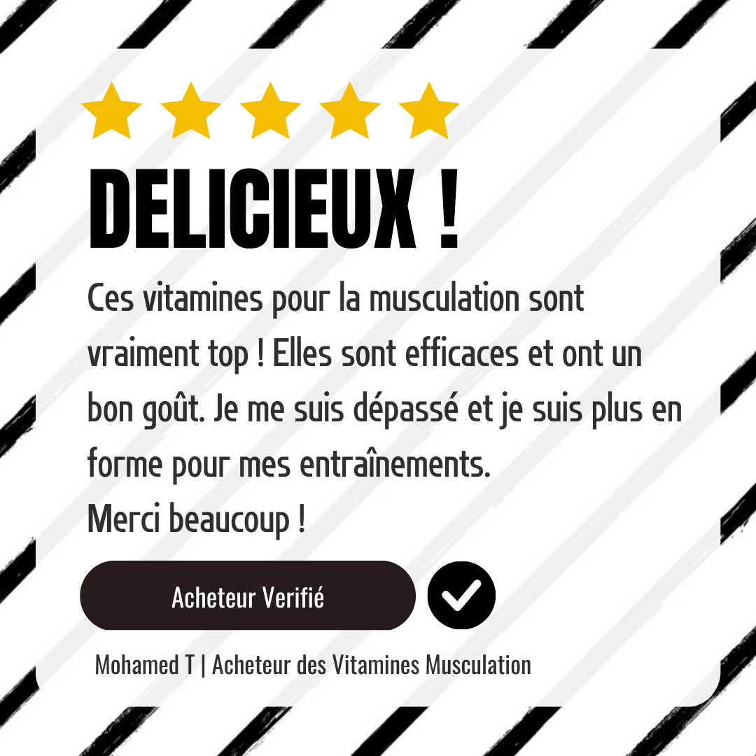 Vitamines Musculation Vitamines Musculation | The Luxury Box