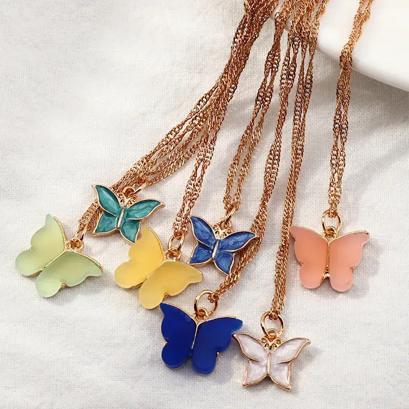 Collier-Papillon-Simple Collier Papillon Simple | The Luxury Box