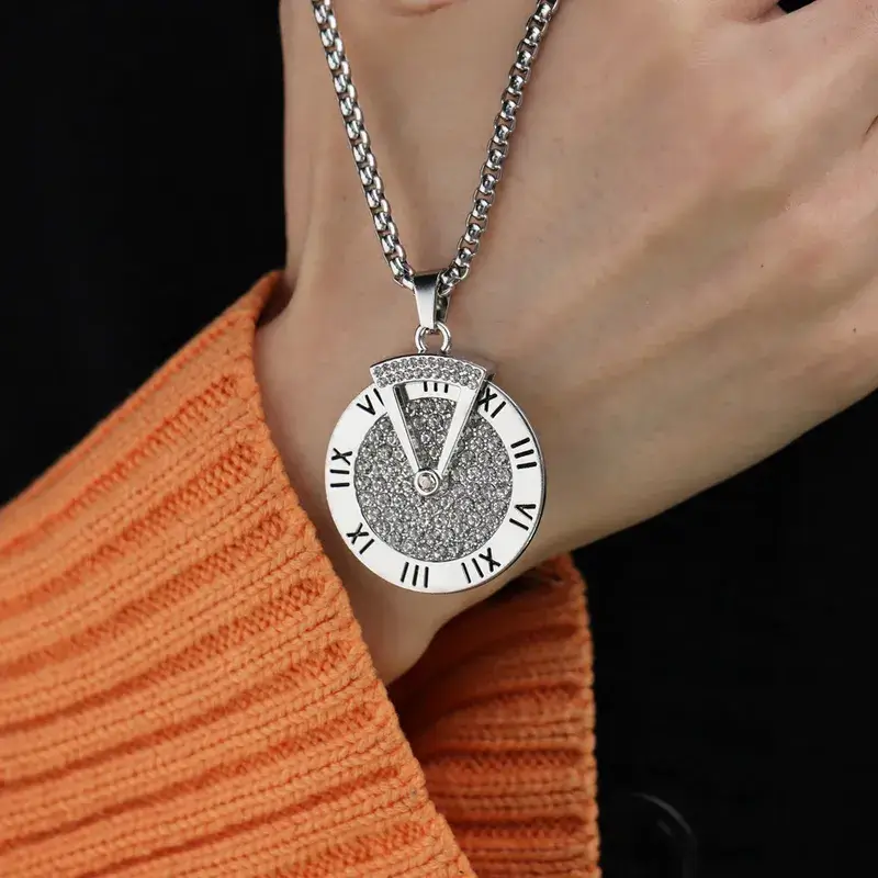 Mode-Cadran-Acier-Inoxydable-Collier-Placage-Strass-Acier-Inoxydable-Colliers (2) Mode Cadran Acier Inoxydable Collier Placage Strass Acier Inoxydable Colliers 2 | The Luxury Box