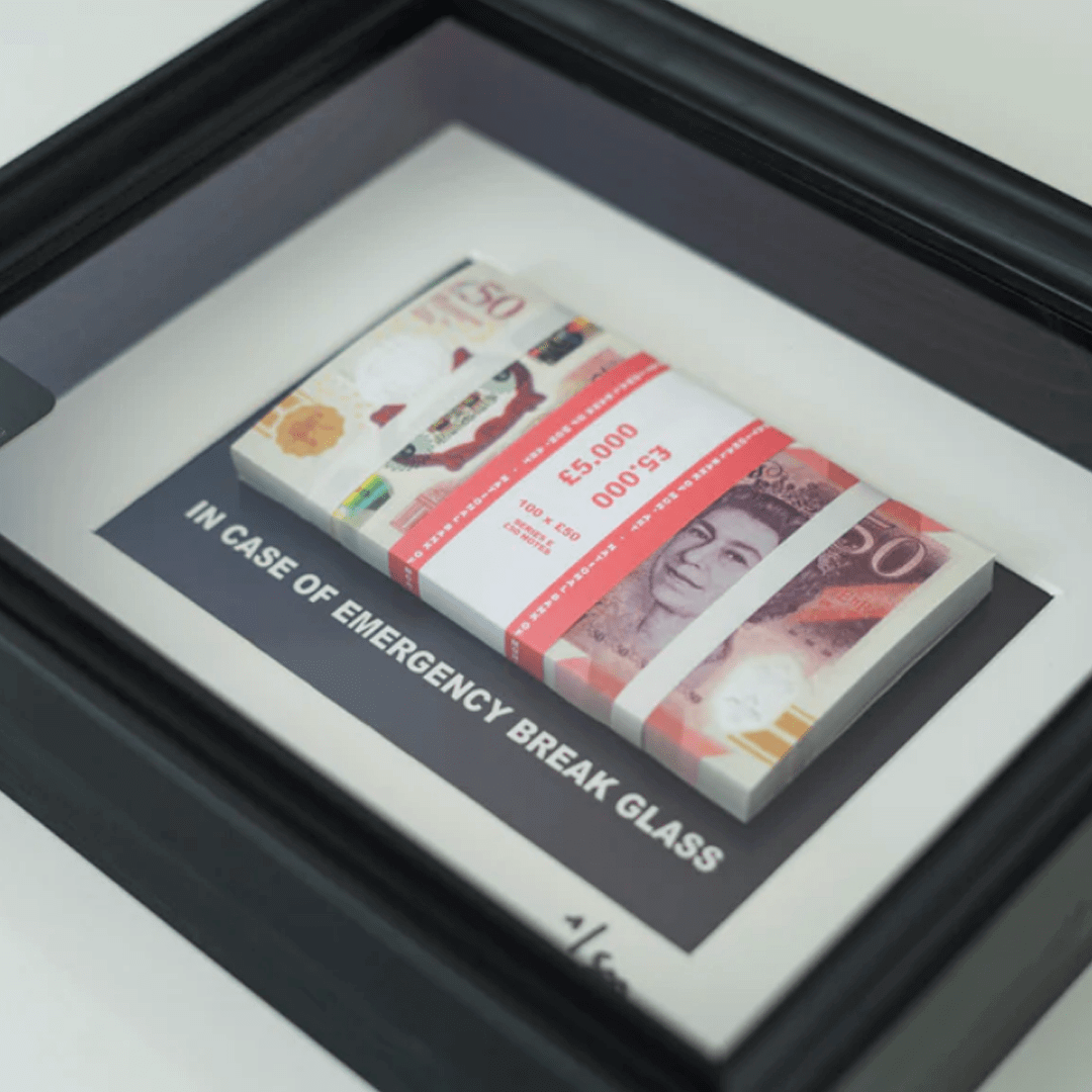 Emergency-50-Pounds-Frame-Series-2-1 Emergency 50 Pounds Frame Series 2 1 | The Luxury Box