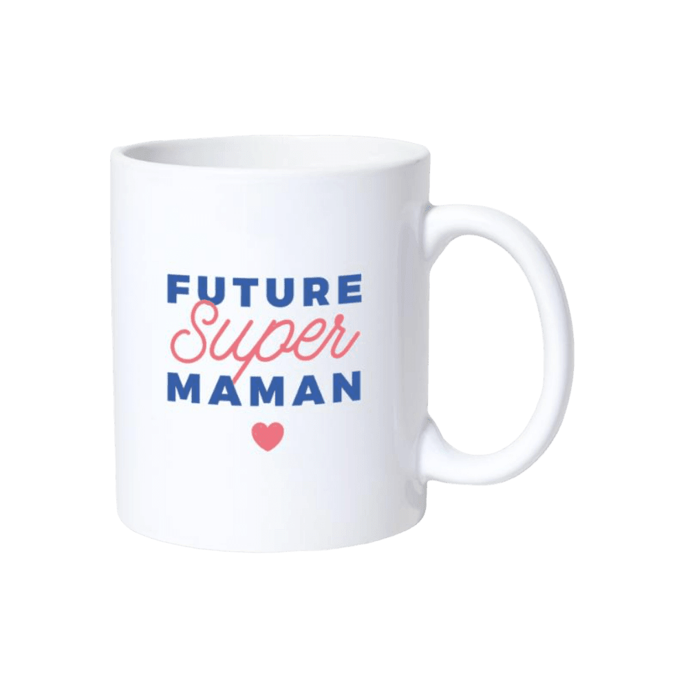 future-super-maman-enceinte-mug future super maman enceinte mug | The Luxury Box