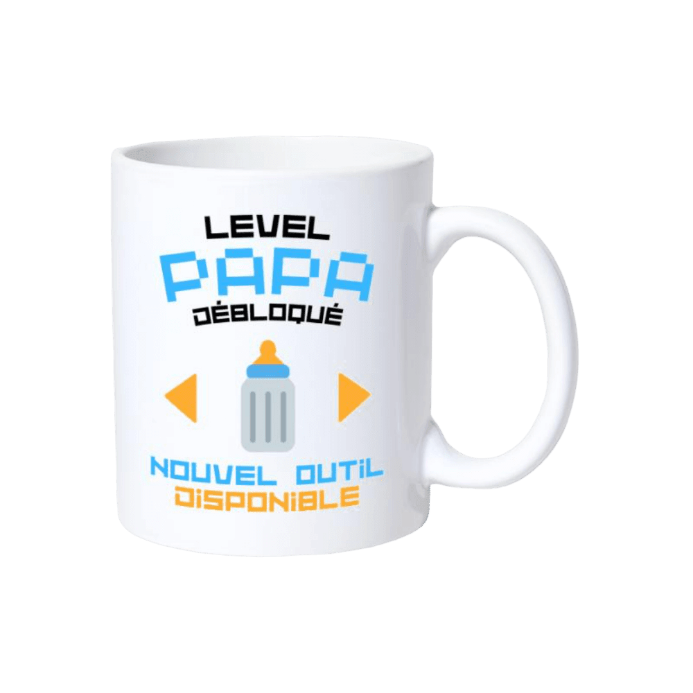 level-papa-debloque-cadeau-papa-gamer-mug level papa debloque cadeau papa gamer mug | The Luxury Box