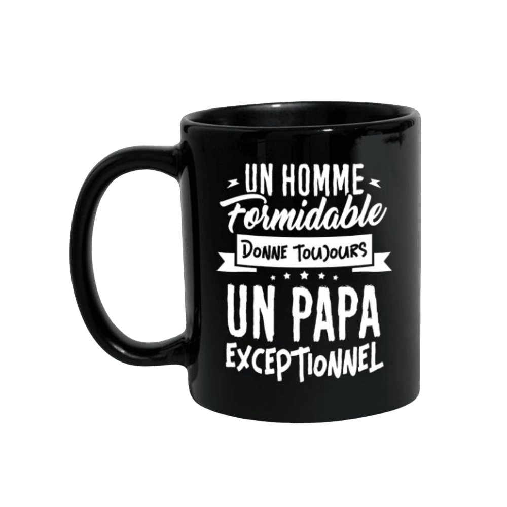 t-shirt-fete-des-peres-un-papa-exceptionnel-mug t shirt fete des peres un papa exceptionnel mug | The Luxury Box
