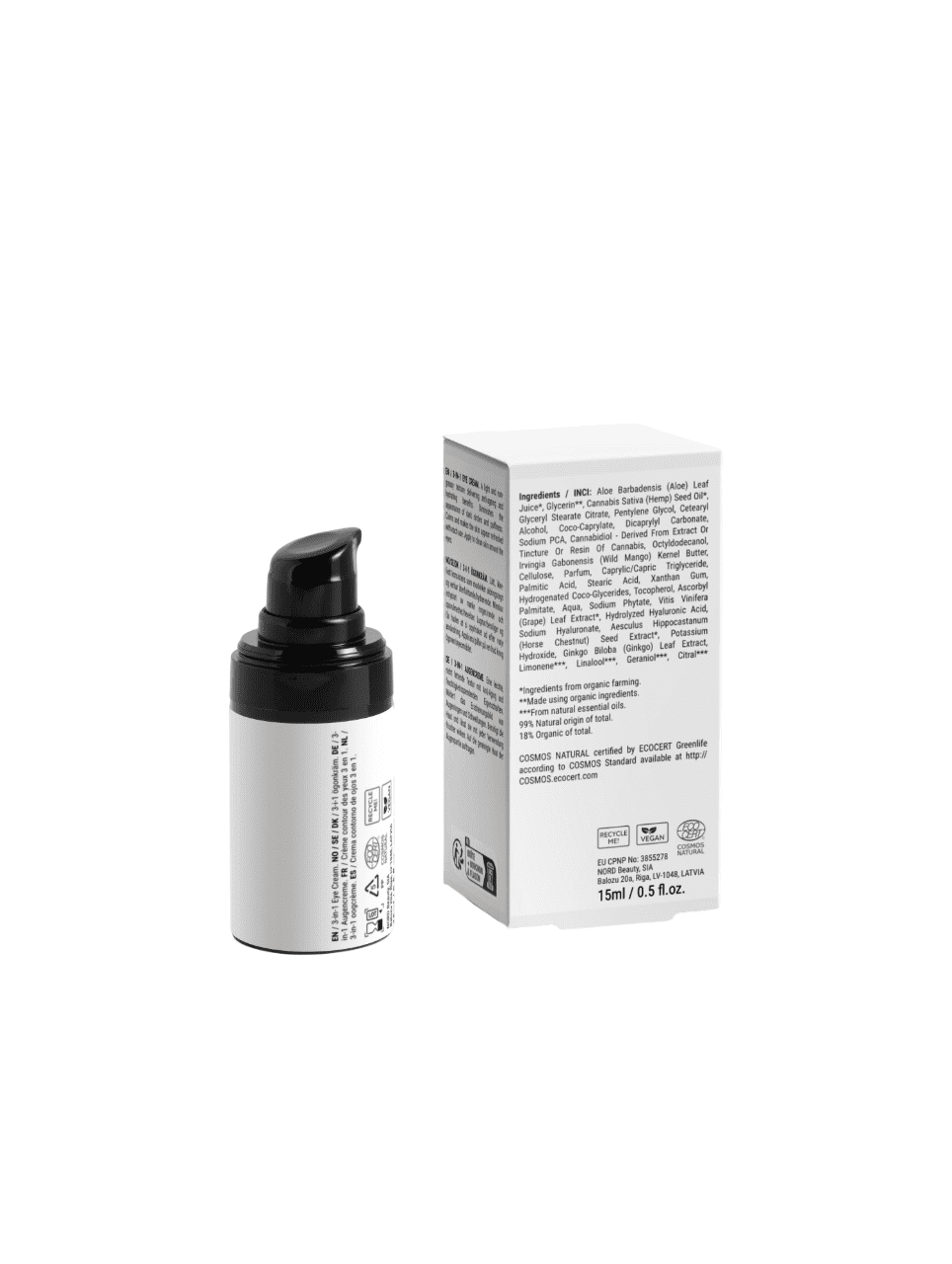 Crème contour des yeux 3 en 1, 15 ml 0.51 fl oz (1) Creme contour des yeux 3 en 1 15 ml 0.51 fl oz 1 | The Luxury Box