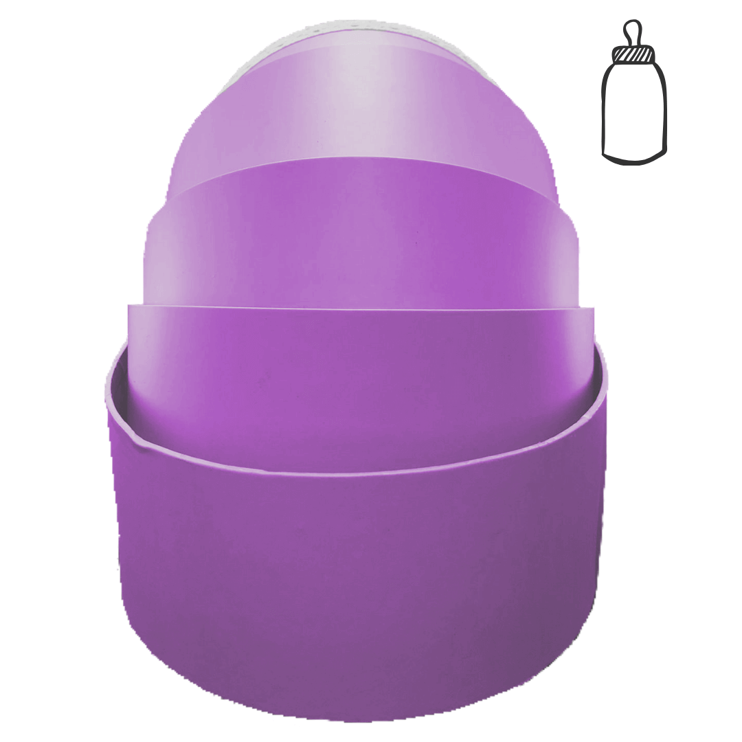 Boite de roses éternelles de couleur mauve Boite de roses éternelles de couleur mauve