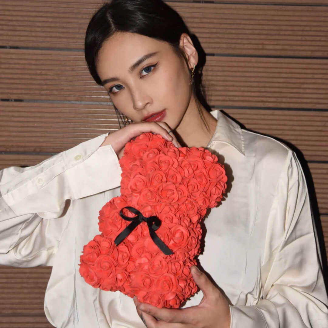 Ourson de roses Ourson de roses