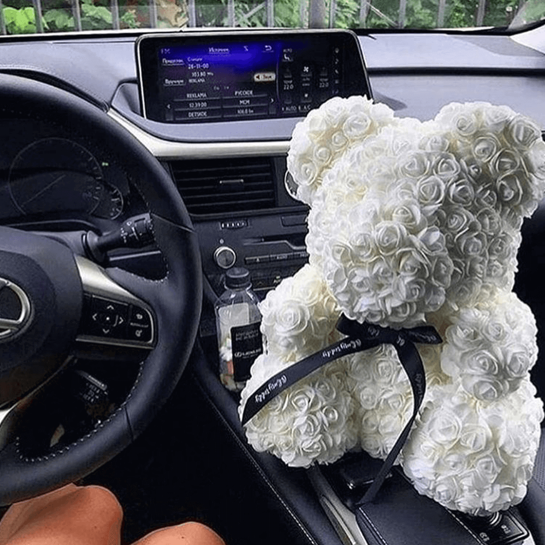 Ours-de-roses-blanc-(3) Ours de roses blanc 3 | The Luxury Box