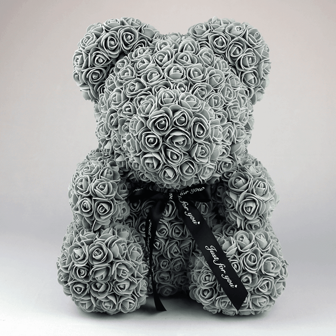 Ours-de-roses-gris-(1) Ours de roses gris 1 | The Luxury Box