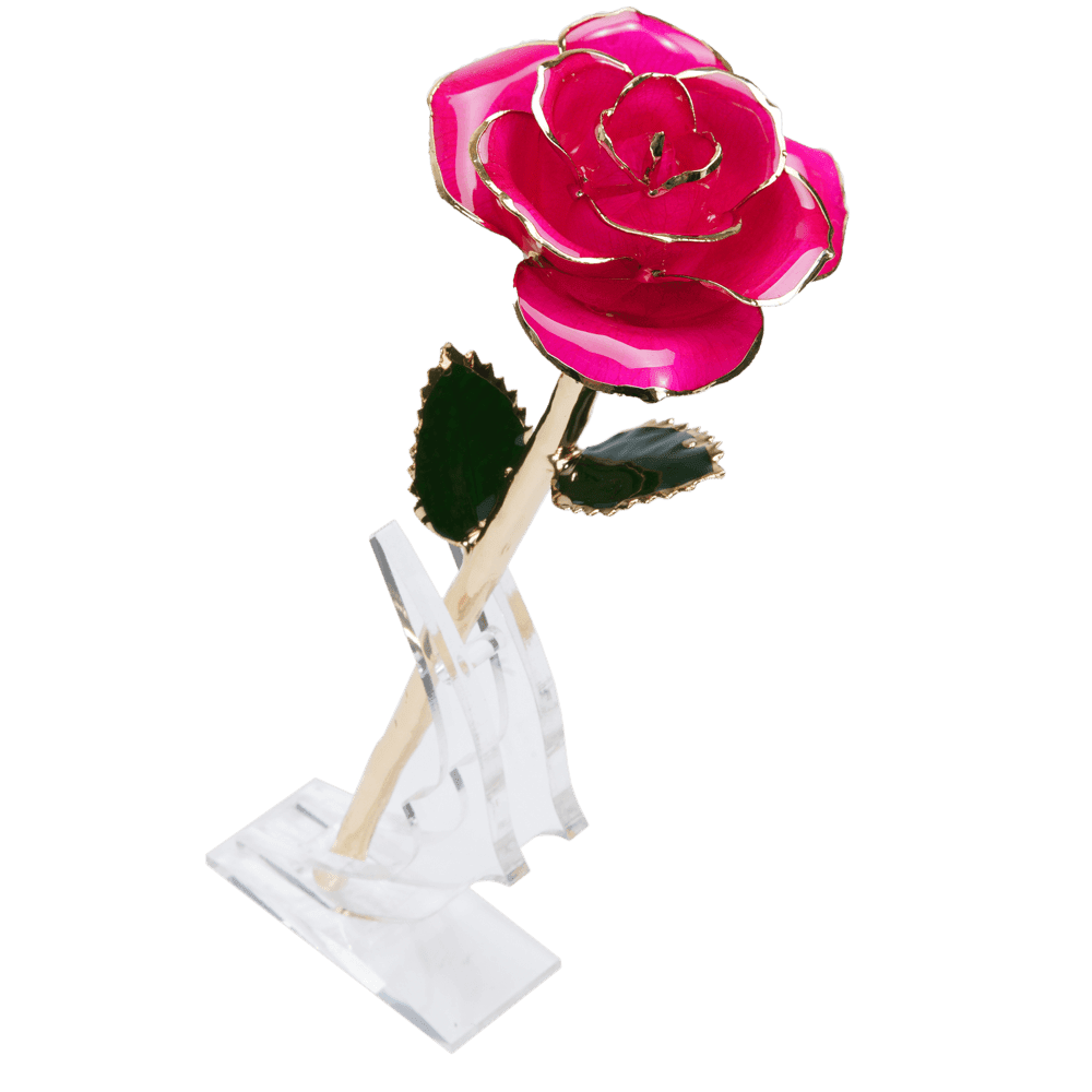 Rose en or par The Luxury Box 24KRoseMagenta 57b79ba1 d44b 4f0f 9e9b | The Luxury Box