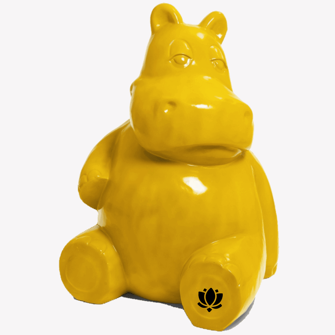 Hippopotame en resine (8) Hippopotame en resine 8 2 | The Luxury Box