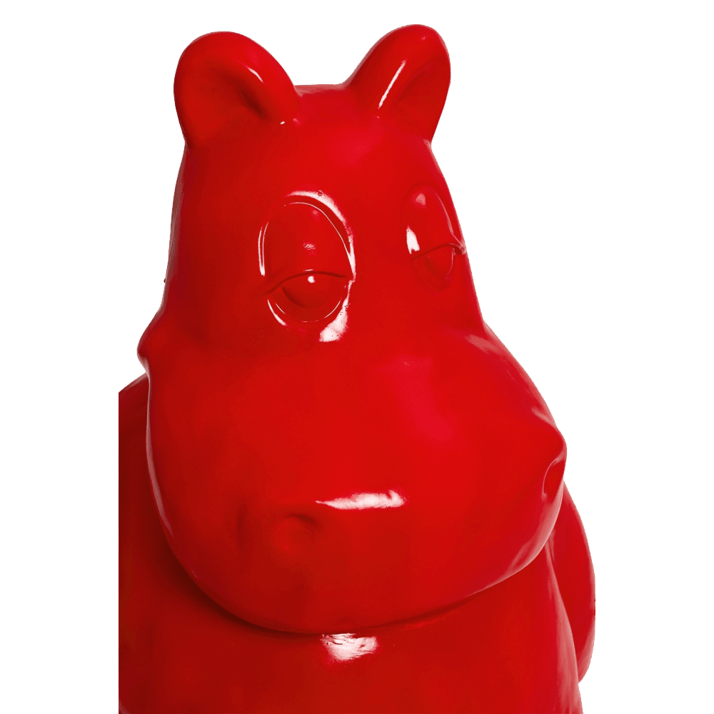 Statue hippopotame en resine (2) Statue hippopotame en resine 2 | The Luxury Box