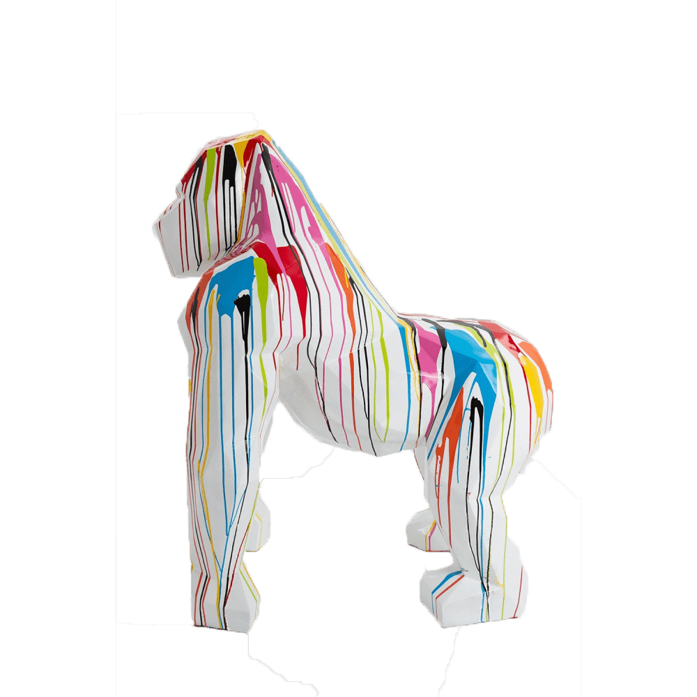 The Luxury Box kamina 140cm statuegorilleorigamigeanttaillexldesigntrashmulticolorecoloridelabaseauchoix 3 min | The Luxury Box