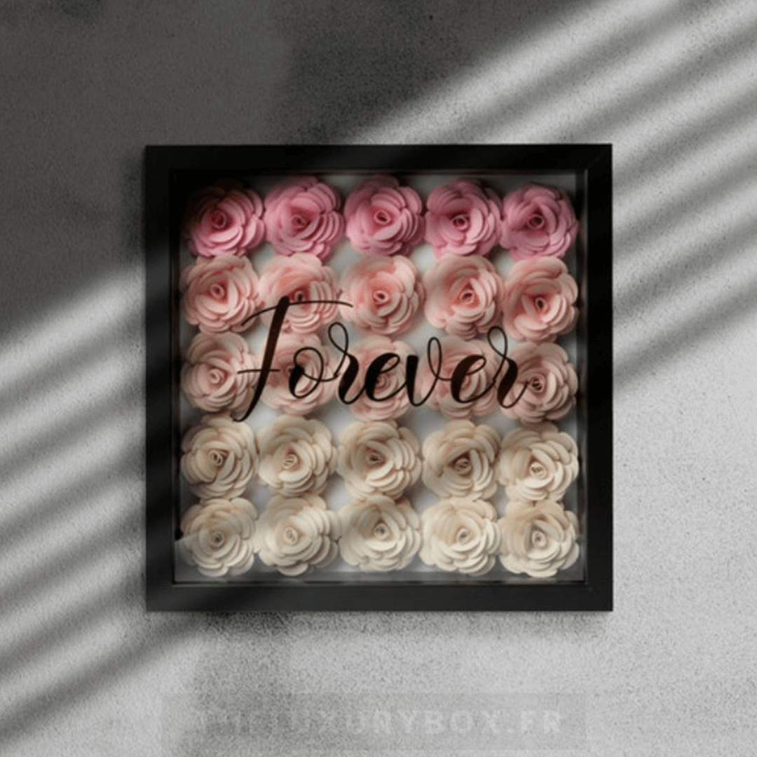 The Frame Box (1) Cadre avec fleurs