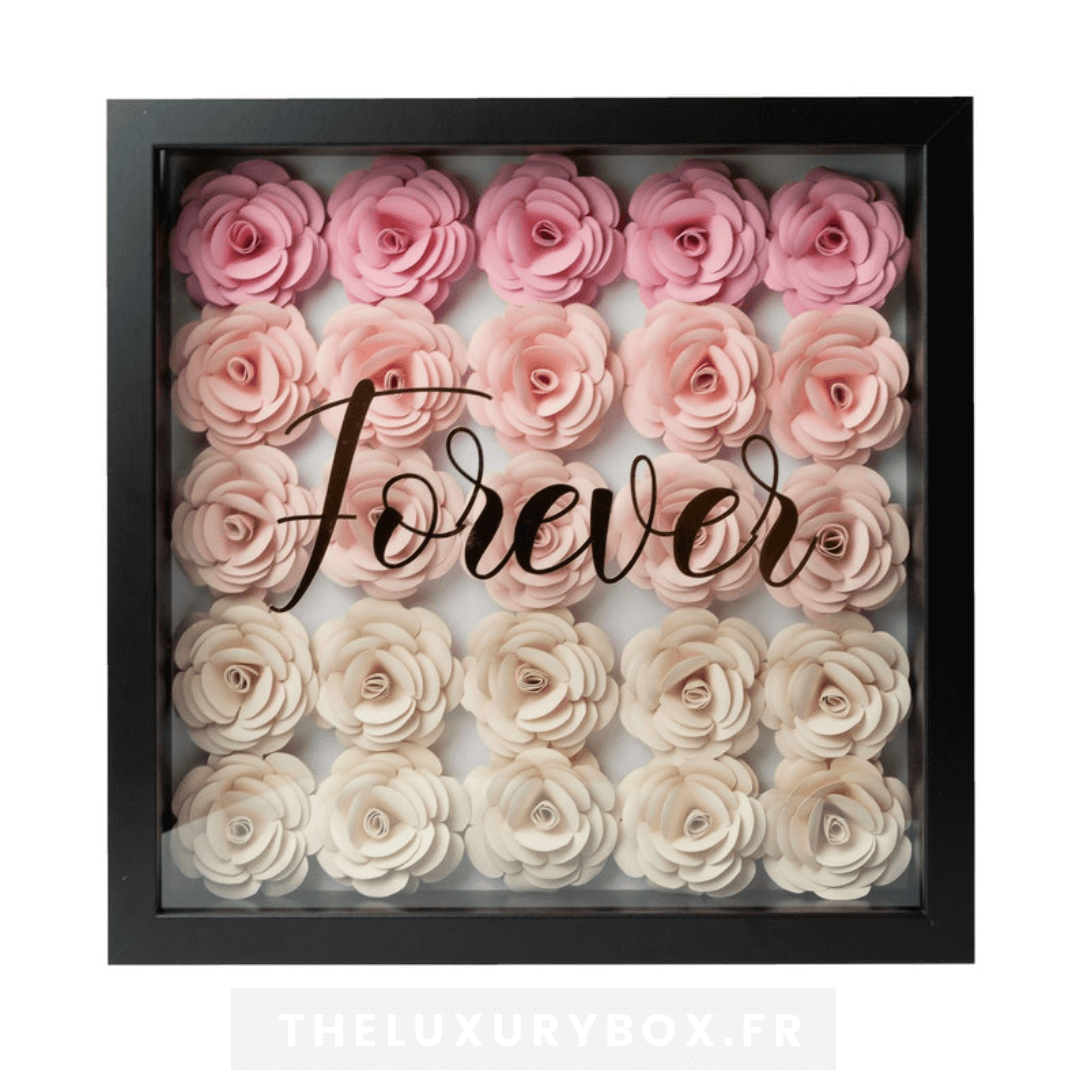 The Frame Box (10) Cadre avec fleurs