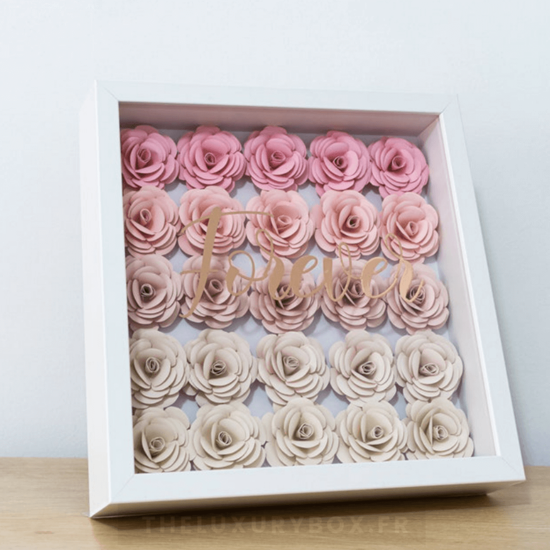 The Frame Box (5) Cadre avec fleurs